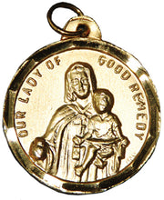 St. Michael of the Saints / Our Lady of Good Remedy Medal with Bezel